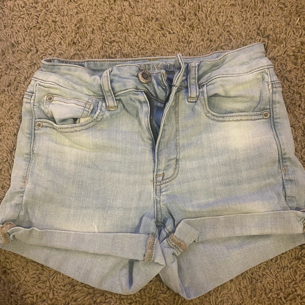 American eagle jean shorts